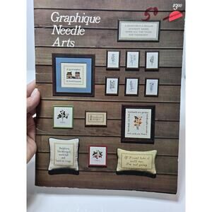 Samplers Graphique Needle Arts Counted Cross Stitch Sayings